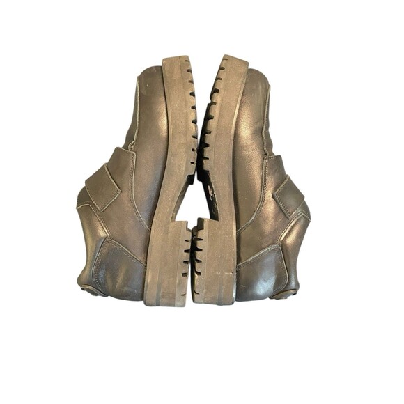 UNIF Women's 90s Black Class Shoe Buckle Platform Shoes Size 9 Y2K Grunge - Picture 4 of 16